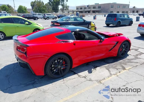 2015 Chevrolet Corvette Stingray Z51 from USA, damaged, VIN 1G1YH2D78F5100771